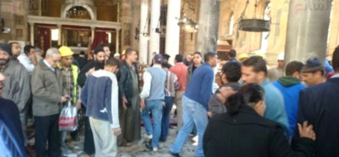 Mısır'da Kıpti kilisesinde patlama meydana geldi