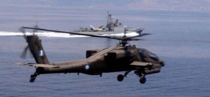 Yunan helikopteri dağa çarpıp düştü: 5 ölü