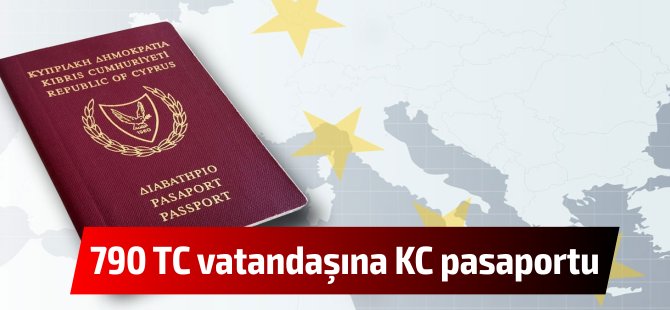 Kıbrıslı Türklerle evli olan 790 TC vatandaşı "Kıbrıs Cumhuriyeti" pasaportu aldı