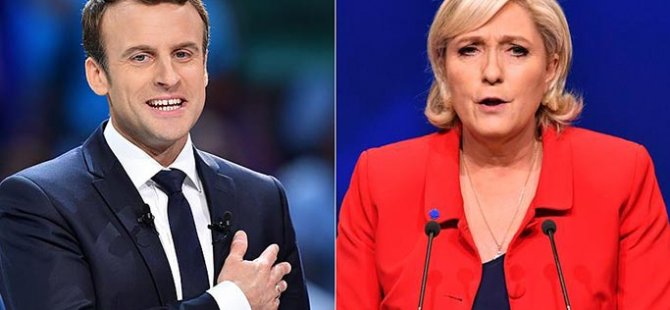 Fransa'da Macron ve Le Pen ipi göğüsledi