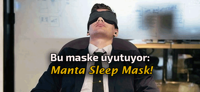 Dünyanın ilk modüler uyku maskesi