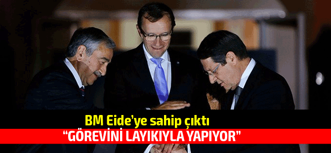 Eide "Türk tarafı adına lobi yapmak" ile suçlanmıştı