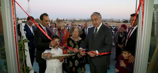 Cumhurbaşkanı Akıncı, Aylin Örek’in sergisini açtı