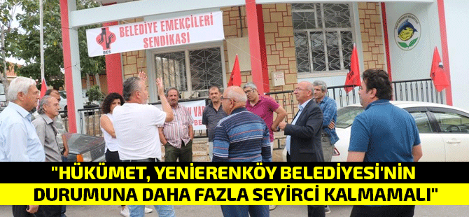 TDP heyeti Yenierenköy'de bölge halkı ve belediye çalışanları ile görüştü