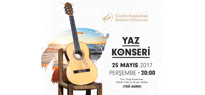 KKTC Cumhurbaşkanlığı Senfoni Orkestrası Lefkoşa ve Gazimağusa’da konser verecek