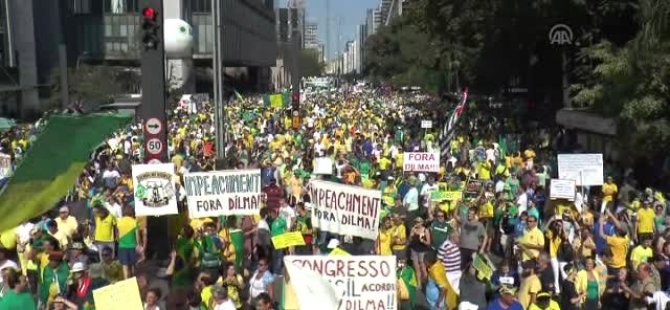 Brezilya'da hükümet karşıtı protestolar