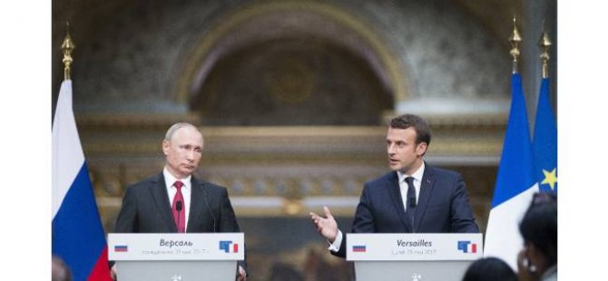 Macron-Putin basın açıklaması