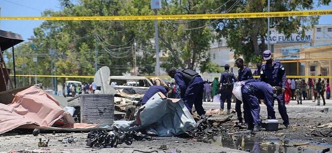 Somali'deki bombalı saldırıda 3 polis öldü, 10'u yaralandı