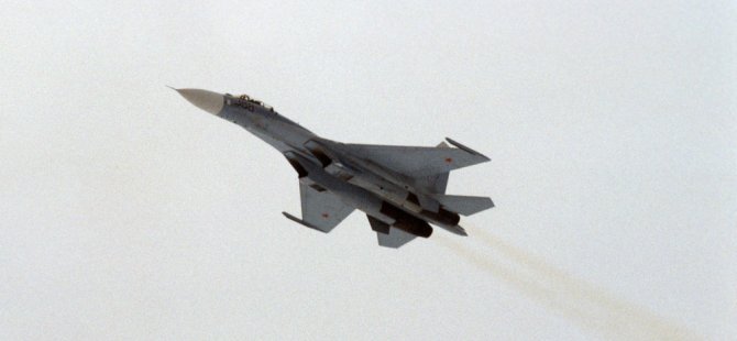 Kırım'daki Su-27'ler alarm durumuna geçirilerek havalandırıldı