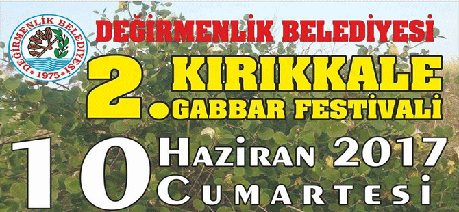 Değirmenlik Belediyesi 2. Kırıkkale Gabbar Festivali yarın…