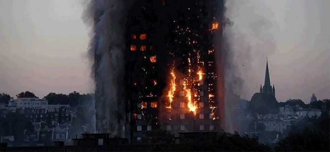 Londra'daki yangın: Ölü sayısı 30'a yükseldi