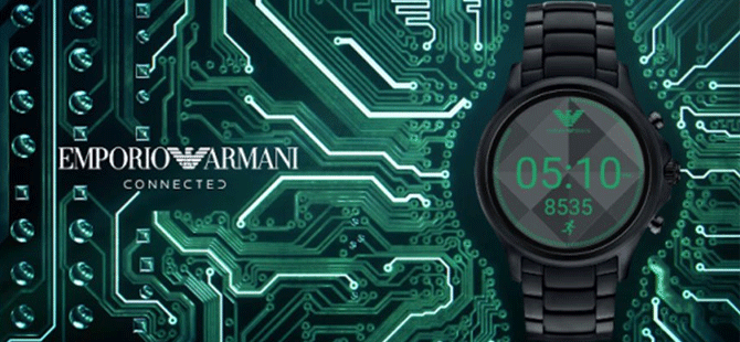 Emporio Armani akıllı saat geliyor!