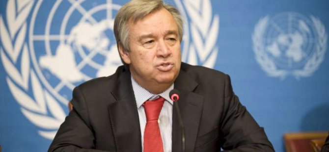 BM Genel Sekreteri Guterres'ten Suriye açıklaması