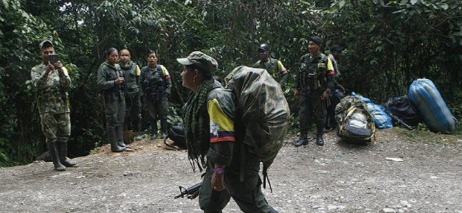 Kolombiya'da 320 FARC militanı serbest bırakıldı