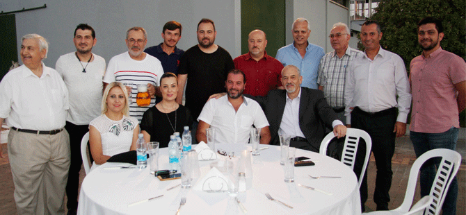 Spor Yazları Derneği Kıbrıs Rum Spor Yazarları Birliği’nin gecesine katıldı