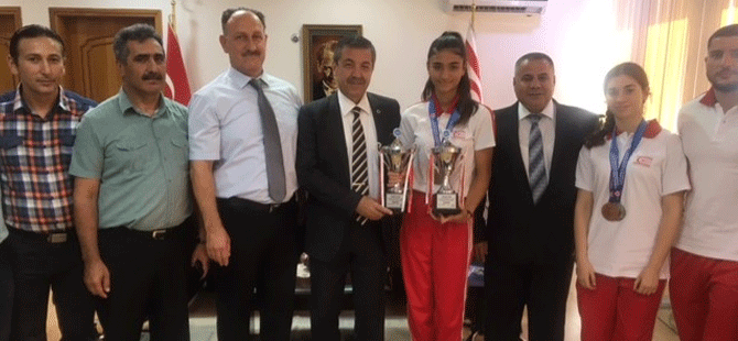 Ertuğruloğlu Kuzey Kıbrıs Kickboks Federasyonu’nu kabul etti