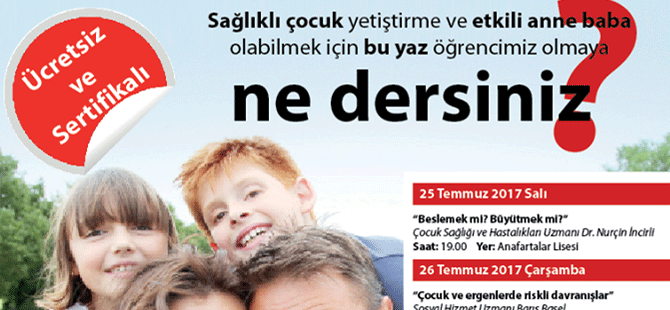 Girne Belediyesi ‘Ebeveyn Destek Programı’nda dersler bugün başlıyor