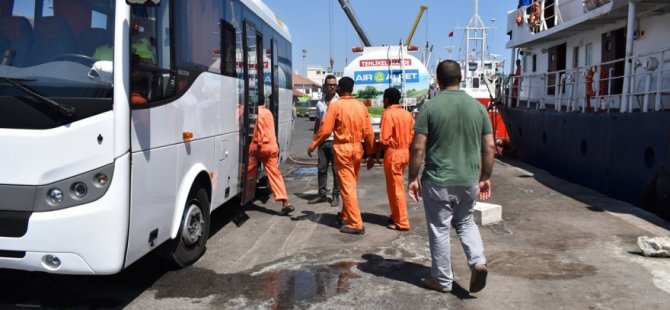 Irkçı gemi ile ilgili 7 kişi tutuklandı, 5 sığınma talepçisine 10 gün vize