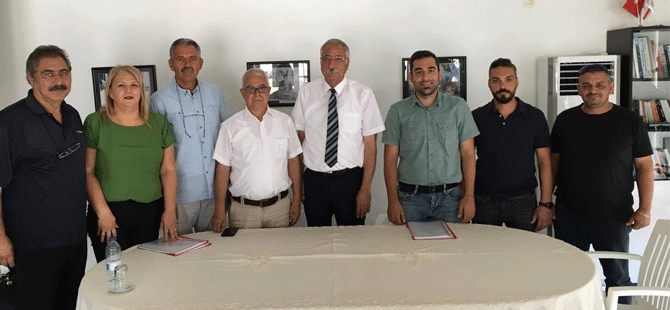 Girne Belediyesi DEV-İŞ ile TİS imzaladı