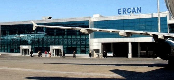 Ercan Havalimanı'nda kasti hasar