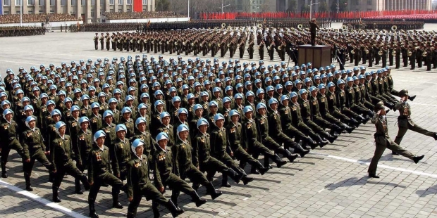 ABD tehdidine karşı 3.5 milyon Kuzey Koreli gönüllü olarak orduya başvurdu
