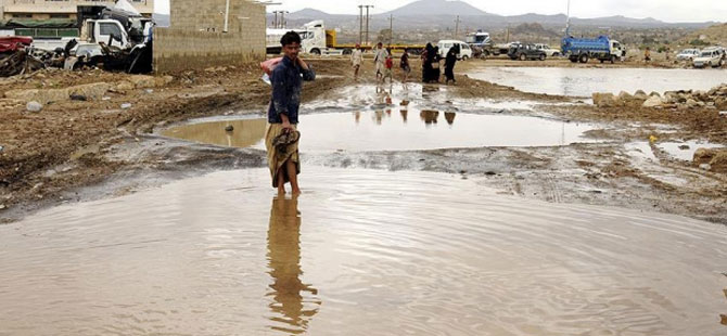 Yemen'de sel felaketi: Ölü sayısı 14’e yükseldi