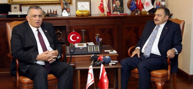 Çavuşoğlu, Ankara’da Eroğlu ile görüştü