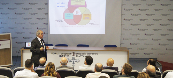 YDÜ’nün 100 Türk Bilim İnsanı Konferans Dizisinin ikinci konuğu Prof. Dr. Arif Hepbaşlı oldu