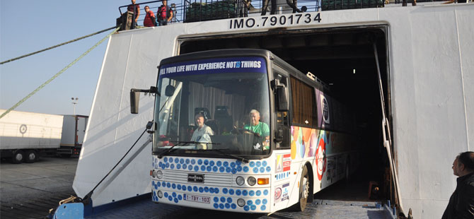 “Kuzey Kıbrıs’ı Keşfet” otobüsü KKTC’de