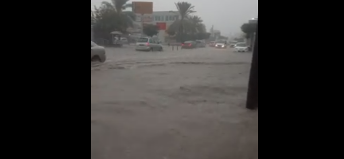 Sosyal medyanın gündemi Girne'deki yağmur oldu