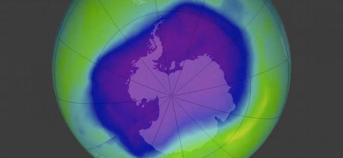 Antarktika'daki ozon deliği küçülüyor