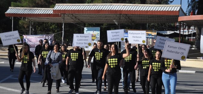 Radyograferler Derneği eylem yaptı