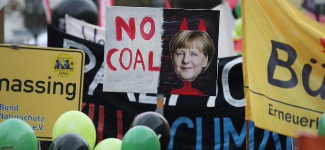 Merkel'e "kömüre son ver" çağrısı