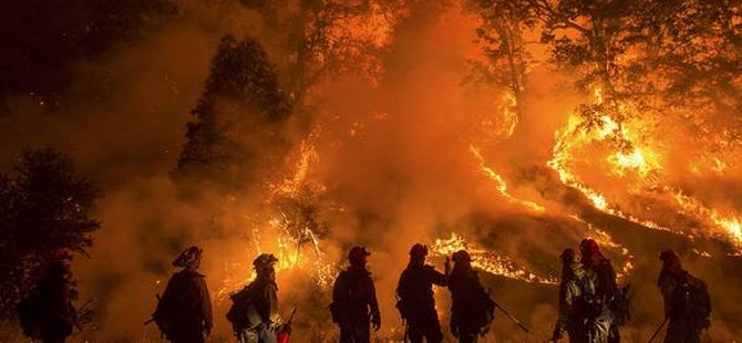 California’da yangın!