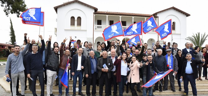 TDP milletvekili adayları Güzelyurt'ta