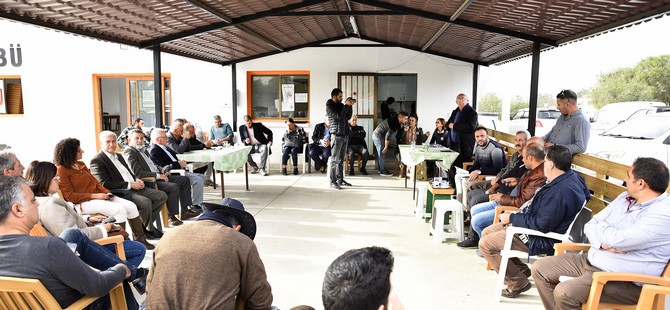 TDP adayları Doğancı, Gaziveren, Akçay ve Zümrütköy'ü ziyaret etti