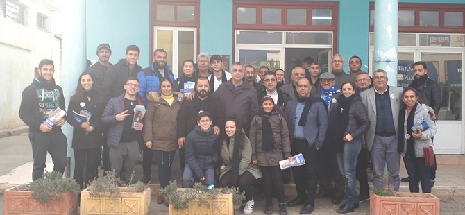 TDP Milletvekili adayları İskele, Mehmetçik ve Yenierenköy'ü ziyaret etti