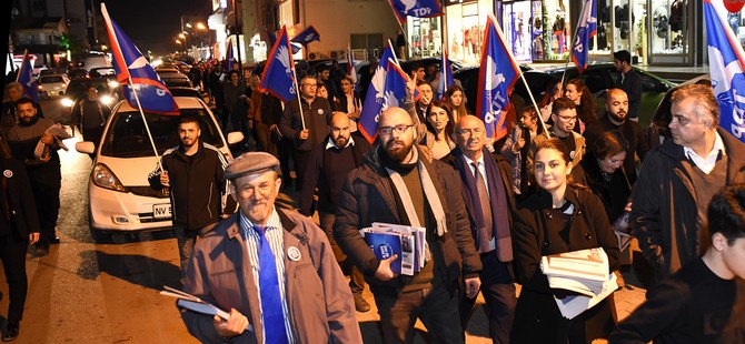 TDP Mağusa Salamis Yolu’nda yürüyüş düzenledi