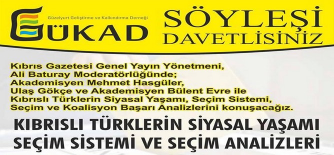 “Kıbrıslı Türklerin siyasal yaşamı, seçim sistemi ve seçim analizleri”