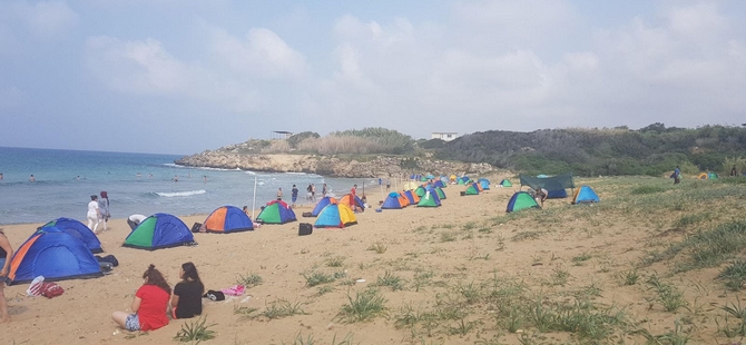 YDÜ Öğrenci Dekanlığı’nın Düzenlediği Karpaz Bölgesinde Plaj Kampı Yoğun Katılımla Gerçekleştirildi…