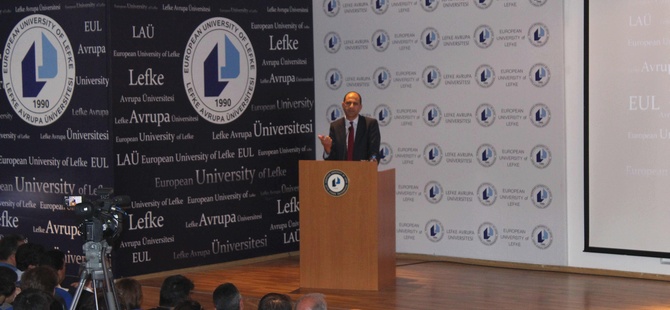 LAÜ’de “Doğu Akdeniz’de Enerji Kaynakları ve Kıbrıs” konulu konferans gerçekleşti