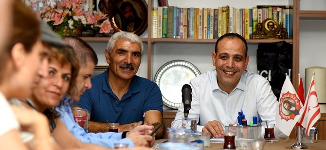  Harmancı Alevi Kültür Merkezi Başkan ve üyeleriyle bir araya geldi
