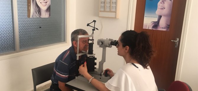“Güzelyurt Sağlık Merkezi’nde artık tam zamanlı göz doktoru da görev başında"