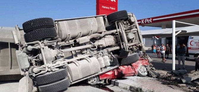 İskele'deki kazada gelişme... Kamyon şoförü cezaevine gönderildi