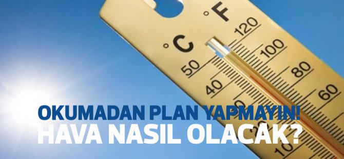 Hava nasıl olacak?