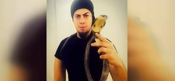 İllüzyonist Aref'i kobra yılanı ısırdı