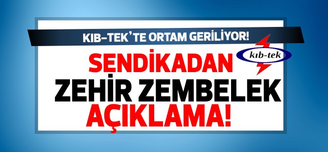 KIB-TEK'te belirsizlik... Özkıraç, Kıb-Tek YK Başkanı Onurhan'ı istifaya çağırdı...