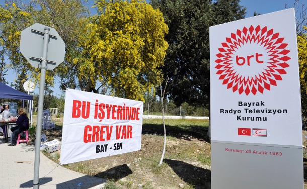 Ek mesainin ödenmesi konusunda verilen söz tutulmadı, BRTK'da greve gidiliyor