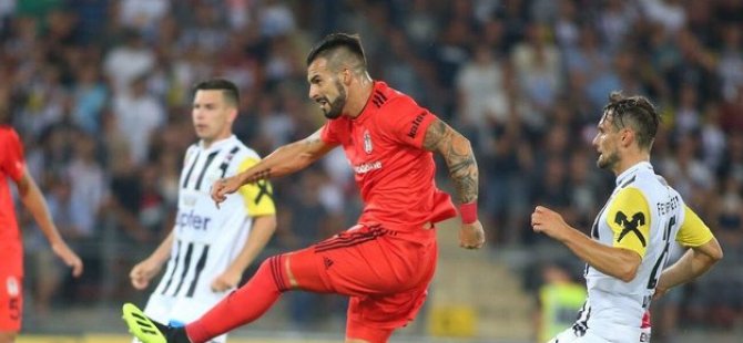 Beşiktaş, Negredo'nun golüyle bir üst tura yükseldi