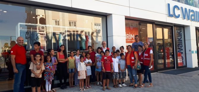 Kuzey Kıbrıs Türk Kızılayı’ndan 133 çocuğa bayram sevinci